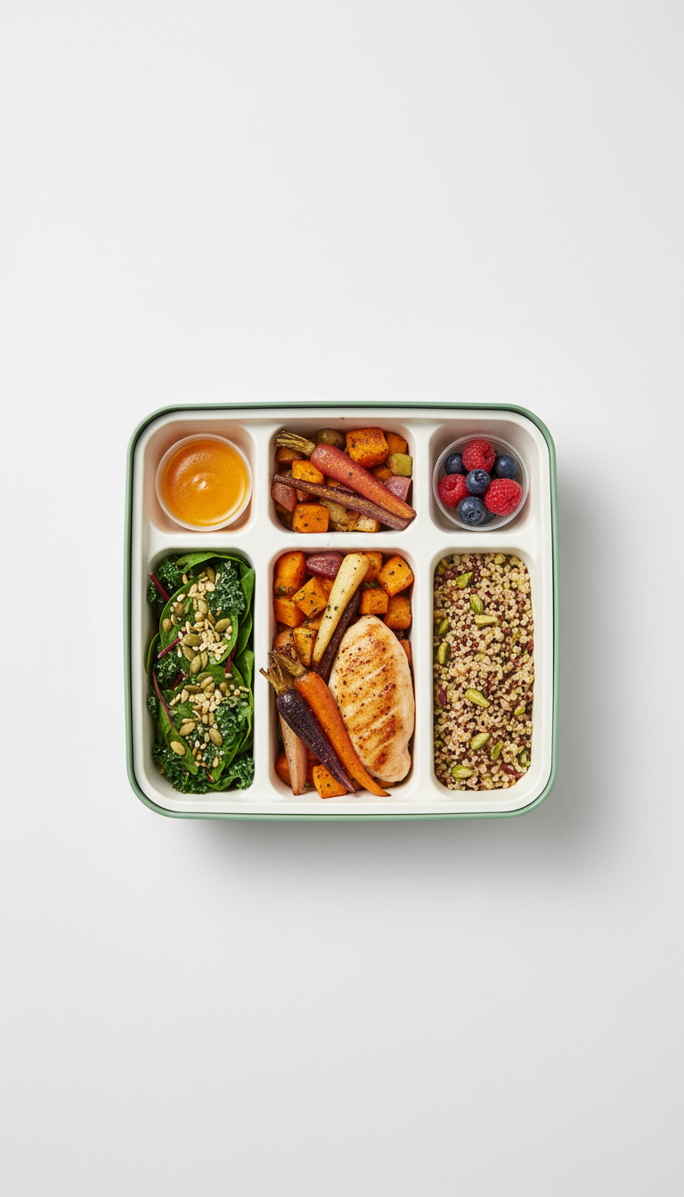 Wellness Meal Box Seasonal Organic Selections